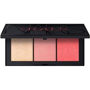 Nars Orgasm X Cheek Palette is a trio of two blendable - buildable blushes